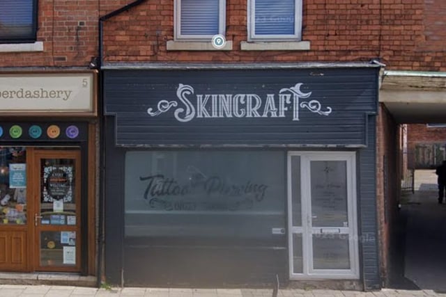 Skincraft Tattoo and Piercing on Kingsway, Kirkby, has a 4.9 out of 5 rating based on 72 Google reviews