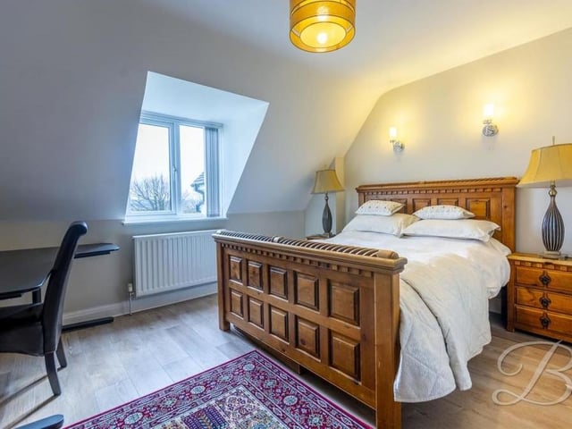 The last of the five bedrooms. It hardly lets the side down, does it?
