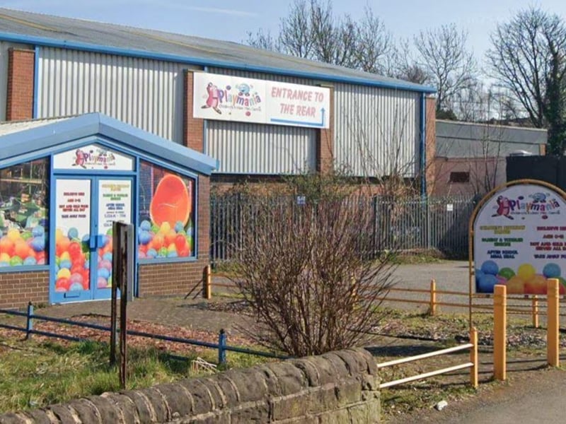 Plenty to keep kids occupied here with slides, ball swings, rope bridges and a ball pool.