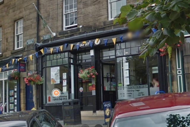 Carlo's in Alnwick, which underwent a major refurbishment earlier this year, comes in at number three.