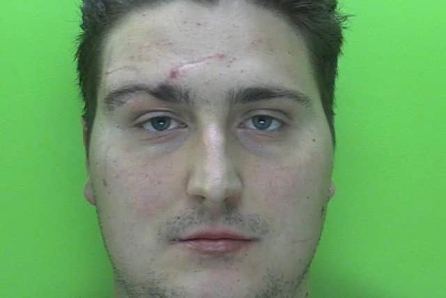 Rhys Hayden has been jailed for causing a serious crash while drug-driving