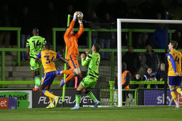 The Manchester United loanee was again outstanding at Forest Green and unlucky not to get a second clean sheet in a row, having made a 'worldie' save only to see Rovers slot home the rebound.
