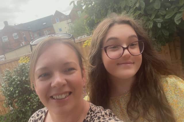 Emma Hemstock and her daughter.