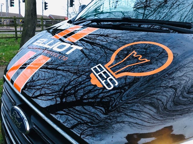 Elliot Electrical Services Ltd, based in Mansfield, has a five-star rating on Google reviews.