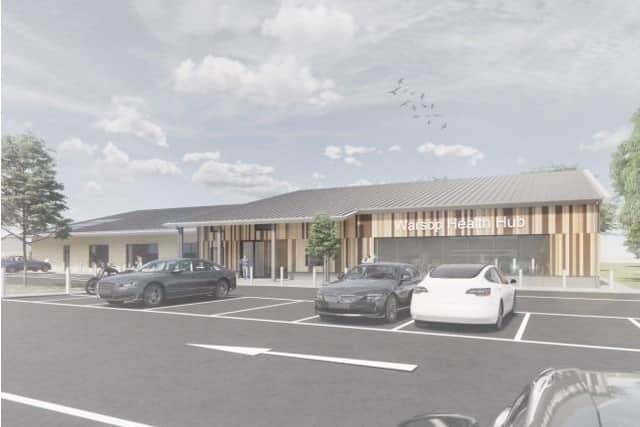 An artist's impression of the planned development.