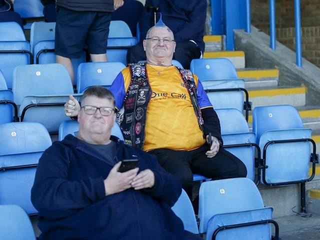 Stags fans at Gillingham.
