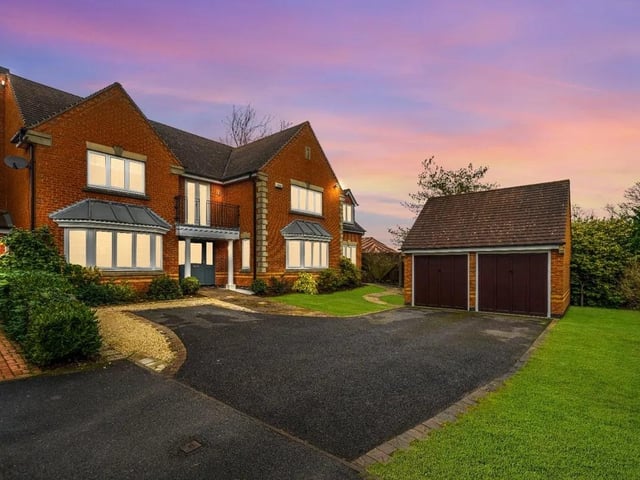 There is a very spacious driveway suitable for a number of vehicles, as well as a double garage. This stunning home, also boasts a gorgeous balcony situated at the front of the property.