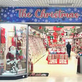The Christmas Shop is back in Mansfield.