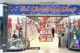The Christmas Shop is back in Mansfield.