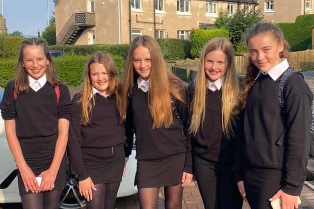 Lara, Leilah, Ava, Remy and Iris are in S1 at Firrhill High School.