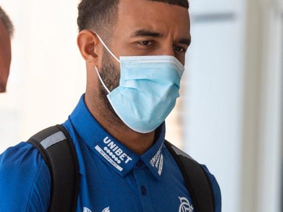 The defender is in line to captain the side with James Tavernier not seen amongst the club delegation at Glasgow Airport.