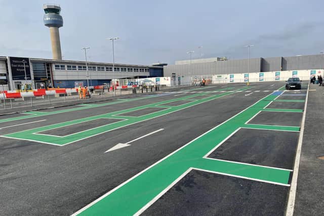 A new layout makes it easier for people to be dropped off near EMA's terminal