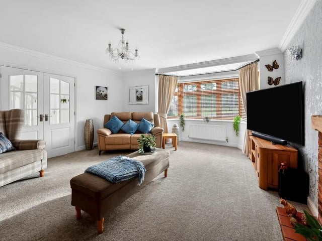 The lounge features a bay window and a wood burner providing an excellent main reception room for relaxing and entertaining.