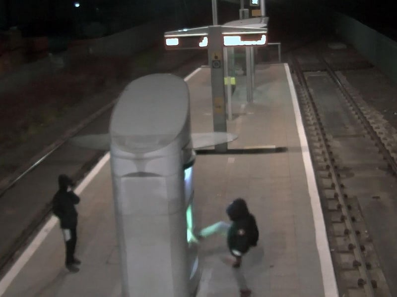 Police are seeking the public’s help after a spate of vandal attacks on tram stop ticket machines and glass shelters.
Tens of thousands of pounds worth of damage has been caused by vandals who have smashed touchscreen ticket machines and damaged shelters at stops between Moor Bridge in Bulwell and David Lane in Old Basford.
Anyone who has any information about who may be responsible for the vandalism or who has witnessed damage taking place is urged to call Nottinghamshire Police on 101.