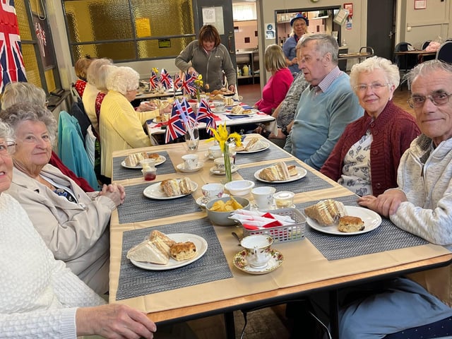 Afternoon tea for all.