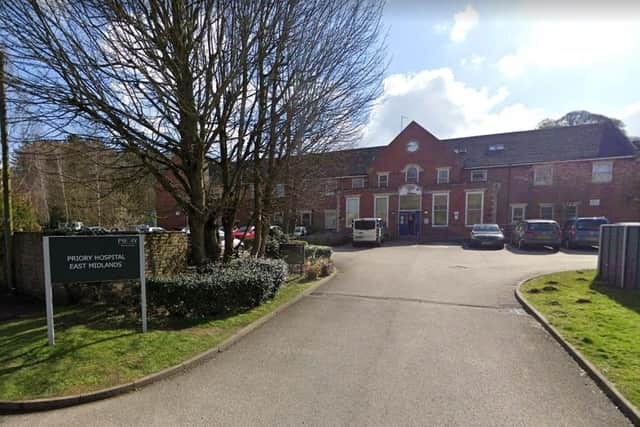 Priory Hospital East Midlands, Mansfield Road, Annesley.