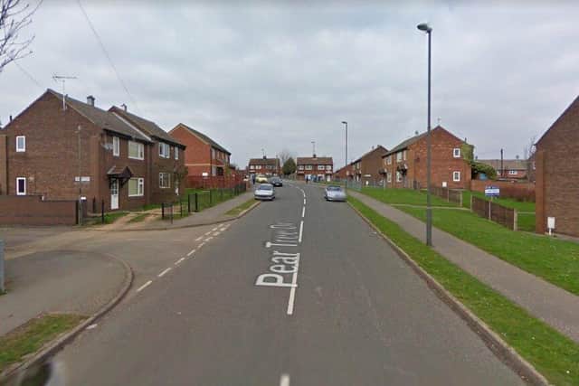 The fire broke out at a bungalow on Pear Tree Drive, Shirebrook.