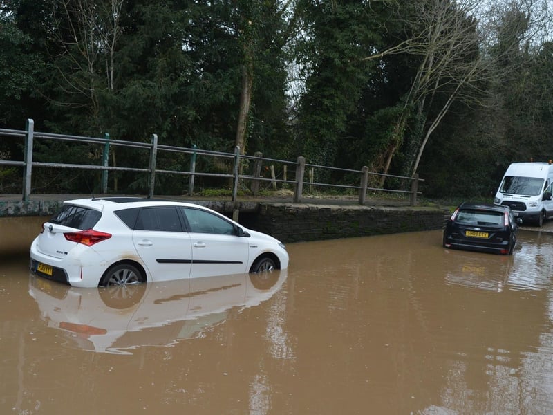 Abandoned cars in Rufford in 2016