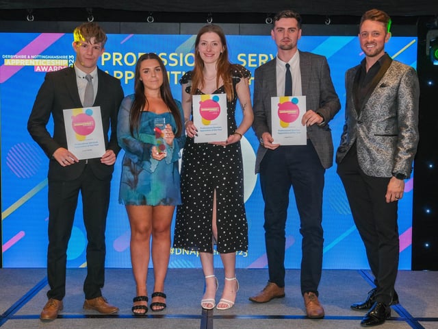 Megan Tuohy won the Professional Services Apprentice Award