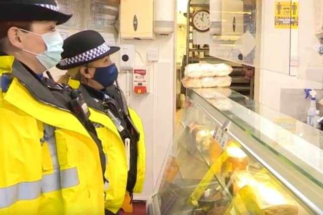 PCSOs at work in the Nottinghamshire community