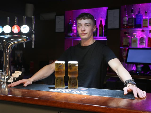 The Transylvania Tavern on Broxtowe Drive. Meet barman Sam.