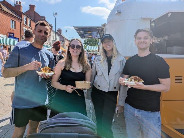 The event once again attracted food lovers from all over the area