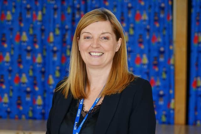 Shelley Bennett, the head teacher of John T Rice Infant and Nursery School in Forest Town.