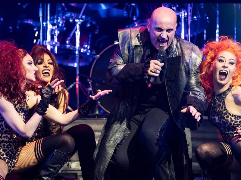 Recording artiste and producer Steve Steinman's hilarious hit show, 'Vampires Rock -- Ghost Train', is now in its 21st year. So brace yourself for an unforgettable experience when it lights up the Majestic Theatre in Retford next Thursday (January 18).Steinman himself ignites the stage with his magnetic presence, while Lorraine Crosby, known for her duet with Meat Loaf in 'I Would Do Anything For Love', stars as the Vampire Queen.