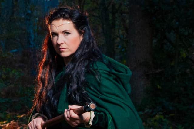 You can enjoy a guided walk with Maid Marian from the Sherwood Outlaws