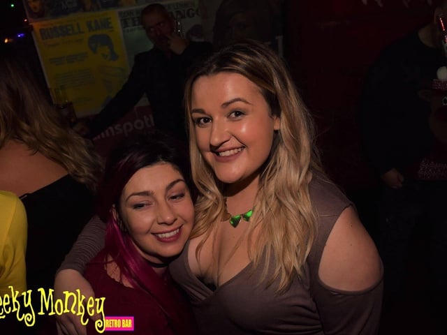 Smiling for the camera