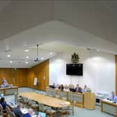 A new camera in Mansfield Council's council chamber recorded the latest full council meeting. (Photo by: Local Democracy Reporting Service)