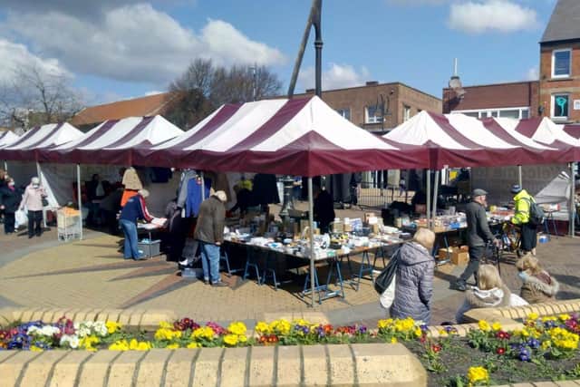 Sutton's outdoor market that will be moving temporarily