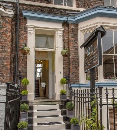 No. 21 York is a multi award winning Bed & Breakfast, offering a choice of seven clean & comfortable rooms, a warm and homely welcome as well as a great Yorkshire breakfast - all within a stone's throw of York City Centre. You can contact them by calling, 01904 629494.