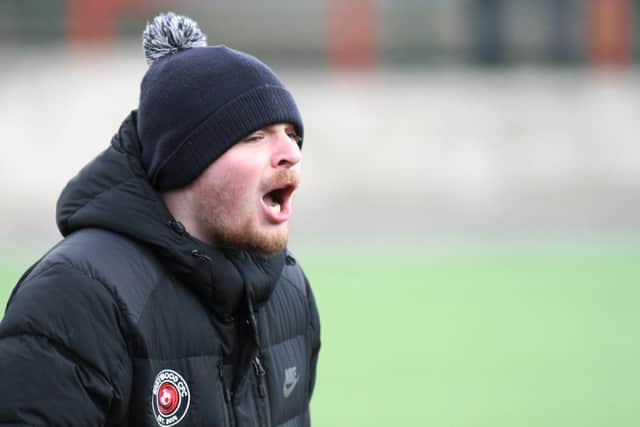 New AFC Mansfield manager Paul Rockley.