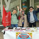 Paul Tooley-Okonkwo shared this photo of Unite Community members at the May Day event in Mansfield town centre.