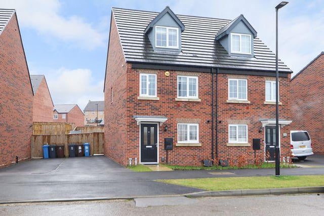 This three-bedroom semi-detached house has a guide price of £250,000. (https://www.zoopla.co.uk/for-sale/details/57410685)