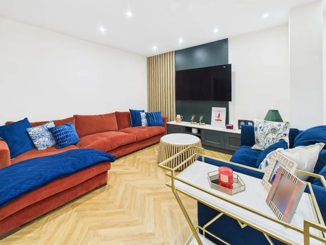 The property has a lovely open plan layout with a living area connected to the kitchen/diner - perfect for family life.