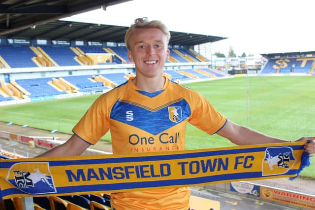 George Lapslie has joined the Stags on loan.