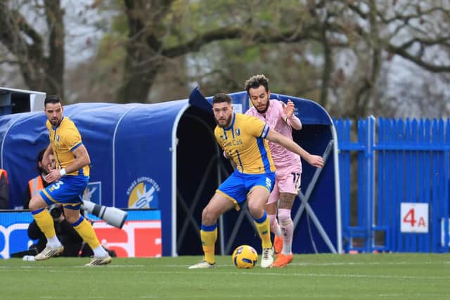 Action during the Sky Bet League 1 match against Bradford City AFC at the One Call Stadium, 01 Jan 2026.   Photo credit, Chris & Jeanette Holloway / The Bigger Picture.media