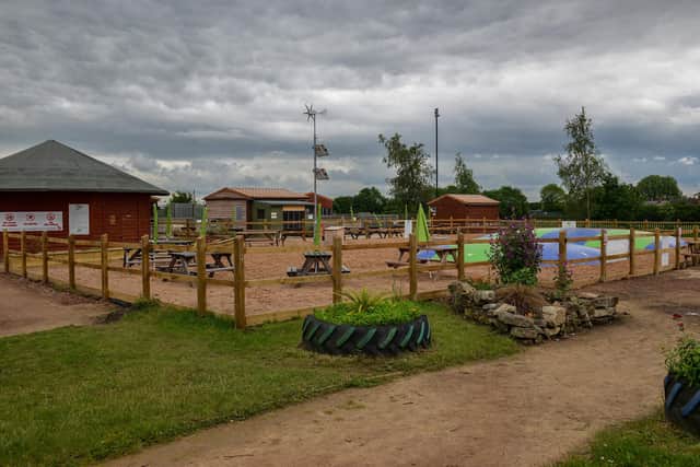 Willow Tree Family Farm, Shirebrook, where a suspicious package was delivered today.