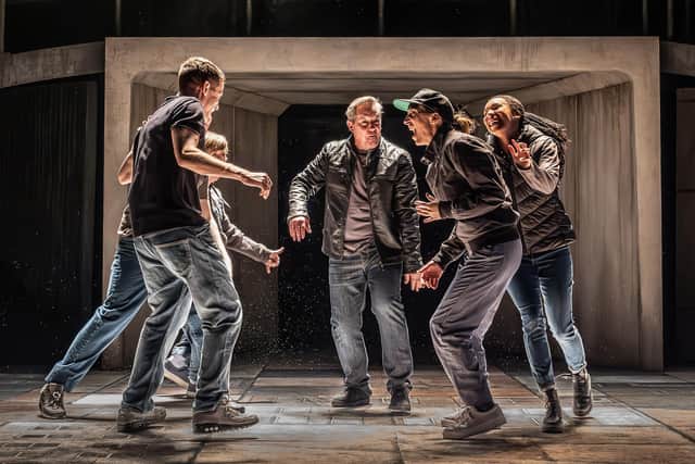 The cast of Punch. Photo by Marc Brenner.
