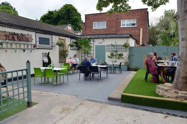 Cakefield Cakes Tea Room in Pleasley opened its new 'secret garden' outside seating area last month.