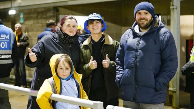 Mansfield Town fans went home disappointed after defeat Northampton Town last night.