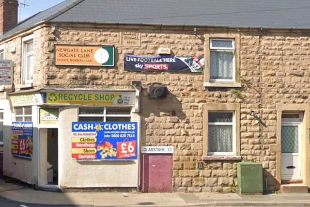 Plans have been submitted to turn the old Newgate Lane Social Club into two HMOs. Photo: Google