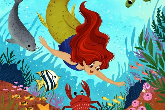 A promotional image for the new production of The Little Mermaid