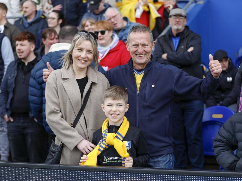 Mansfield Town ended the home season with a 2-1 win over Gillingham.