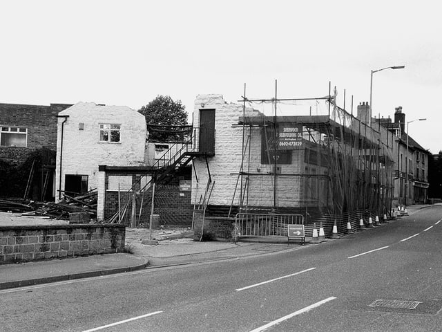 The Eagle Tavern was on Woodhouse Road before its demolition in 1993.