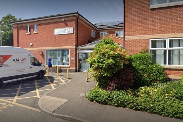Shires Healthcare on Main Street, Shirebrook, has a 4.0 average rating from four reviews.