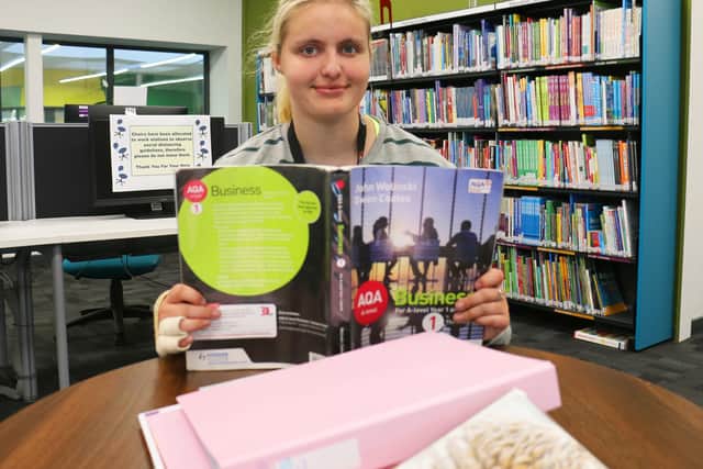 Motorsport competitor Geena Watkinson is aiming for a career in coroporate law to finance her expensive interest.