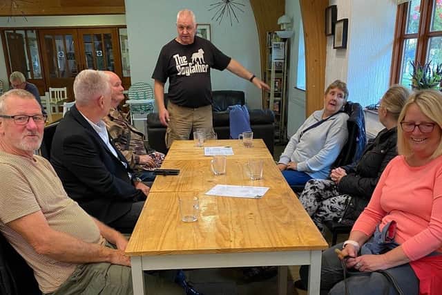 Ashfield MP Lee Anderson met with residents to discuss the issues of anti-social behaviour at Portland Park